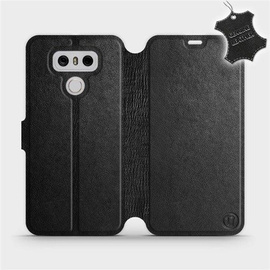 Phone Case LG G6 - Design Black Leather