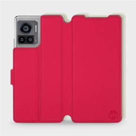 Phone Case Motorola Edge 30 Ultra - Design Red with Platinum