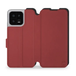 Phone Case Xiaomi 13 - Design Dark Red with Black