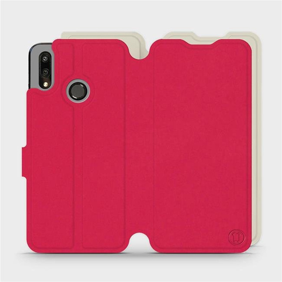 Phone Case Huawei P Smart 2019 - Design Red with Platinum