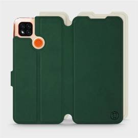 Etui Soft Touch do Xiaomi Redmi 9C - wzór Miejska zieleń z platyną