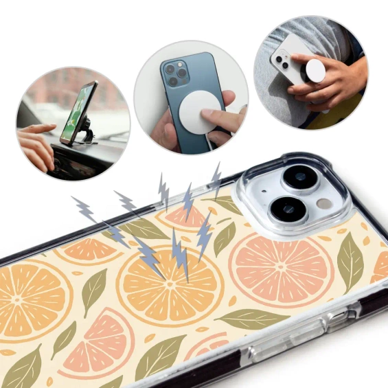 Etui MagSafe Elite Bumper Apple iPhone 15 Pro Max - wzór DP80D