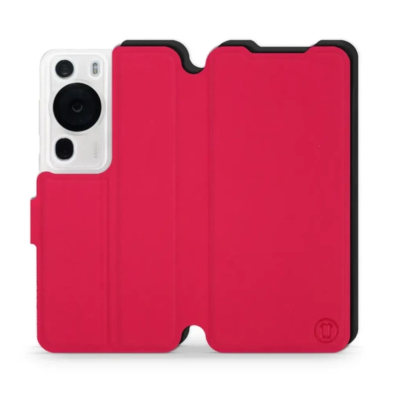 Phone Case Huawei P60 Pro - Design Red with Black