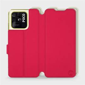 Phone Case Xiaomi POCO C40 - Design Red with Platinum