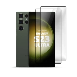 2-Pack Tempered Glass Clear for Samsung Galaxy S23 Ultra