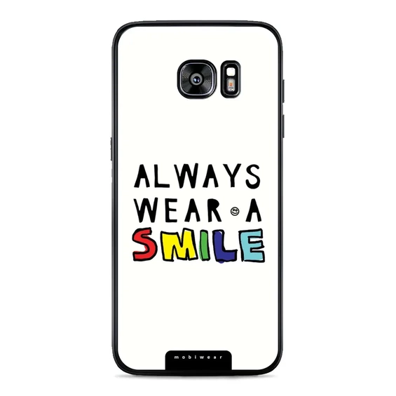 Phone Glossy Case Samsung Galaxy S7 Edge - Design G077G