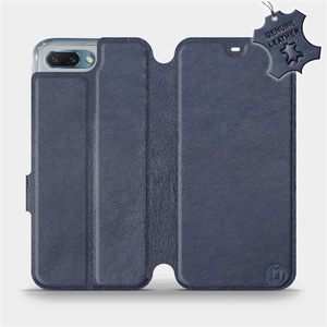 Phone Case Huawei Honor 10 - Design Blue Leather