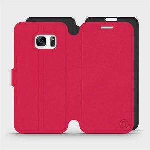 Phone Case Samsung Galaxy S7 - Design Red with Black