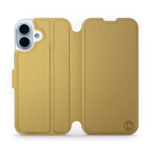 Etui do Apple iPhone 17 - wzór Gold&Gray