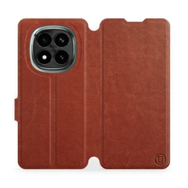Phone Case Xiaomi Redmi Note 14 Pro Plus 5G - Design Brown&Orange