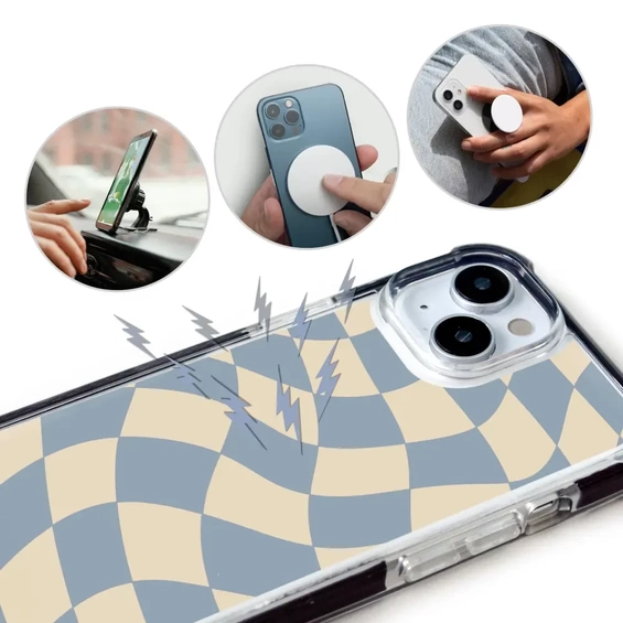 Case MagSafe Elite Bumper for Apple iPhone 15 - Design DA59D