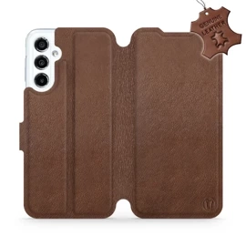 Phone Case Samsung Galaxy M34 5G - Design Brown Leather
