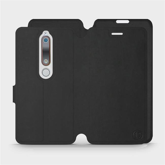 Hülle für Nokia 6.1 - Farbe Schwarz mit Schwarz