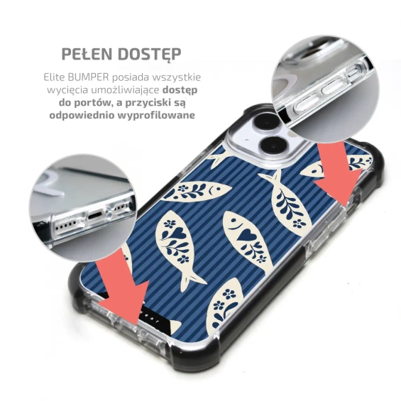 Case MagSafe Elite Bumper for Apple iPhone 14 Plus - Design DP89D