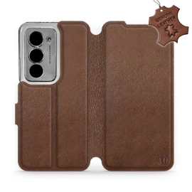 Phone Case Xiaomi Redmi 15 - Design Brown Leather