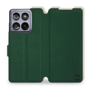 Phone Case Motorola Edge 60 Fusion - Design Green with Platinum