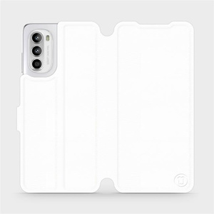 Phone Case Motorola Moto G52 - Design White&Gray