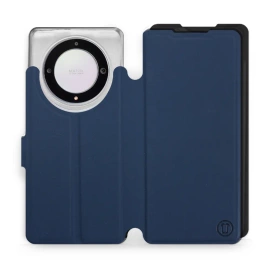 Hülle für Huawei Honor Magic5 Lite 5G - Farbe Marine mit Schwarz