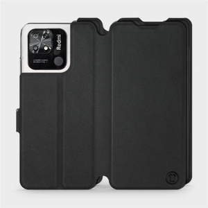 Etui Soft Touch do Xiaomi Redmi 10C - wzór Satynowa czerń