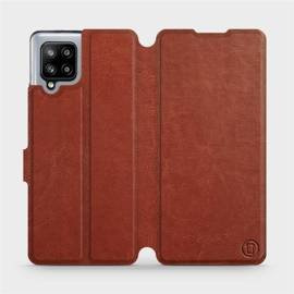 Phone Case Samsung Galaxy A42 - Design Brown&Orange