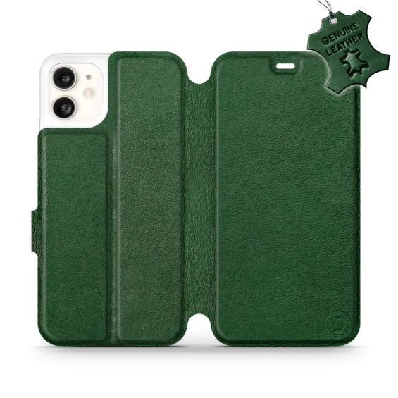 Hülle für Apple iPhone 11 - Farbe Green Leather