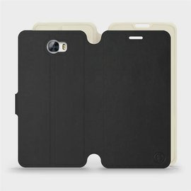 Phone Case Huawei Y5 II - Design Black with Platinum