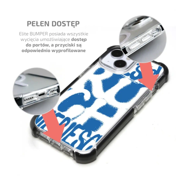 Etui MagSafe Elite Bumper Apple iPhone 16 Pro - wzór D06RC