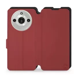 Phone Case Realme 11 Pro - Design Dark Red with Black