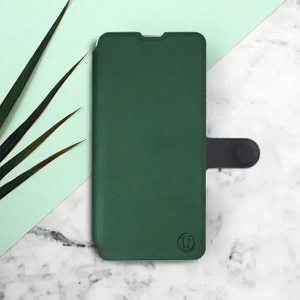 Etui Soft Touch do Huawei Honor 90 - wzór Miejska zieleń z czernią