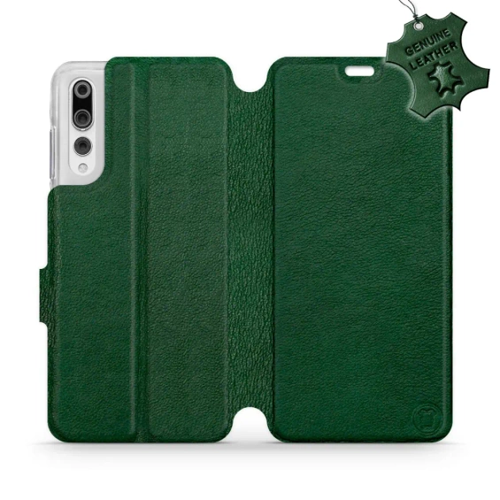 Hülle für Huawei P20 Pro - Farbe Green Leather