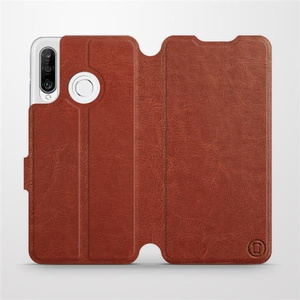 Phone Case Huawei P30 Lite - Design Brown&Gray