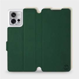 Phone Case Motorola Edge 30 Fusion - Design Green with Platinum