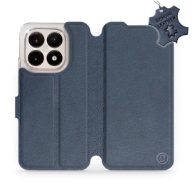Phone Case Xiaomi 15T - Design Blue Leather