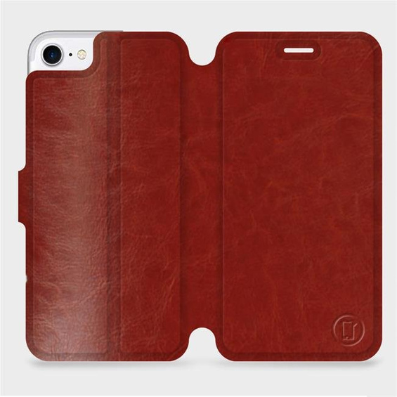 Etui do Apple iPhone SE 2020 - wzór Brown&Gray