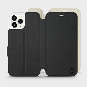 Phone Case Apple iPhone 11 Pro - Design Black with Platinum