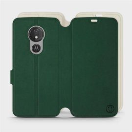Phone Case Motorola Moto G7 Power - Design Green with Platinum