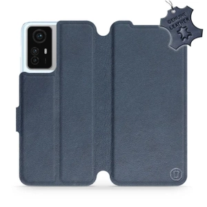 Phone Case Xiaomi Redmi Note 12S - Design Blue Leather