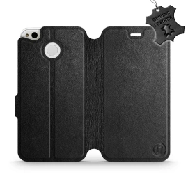 Phone Case Xiaomi Redmi 4X - Design Black Leather