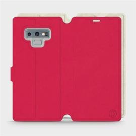 Phone Case Samsung Galaxy Note 9 - Design Red with Platinum
