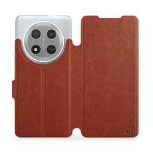 Phone Case Huawei Honor Magic7 Lite 5G - Design Brown&Orange