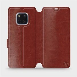 Phone Case Huawei Mate 20 Pro - Design Brown&Orange