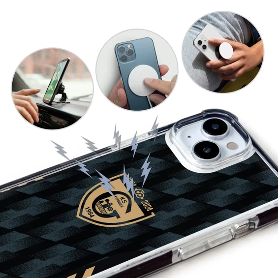 Case MagSafe Elite Bumper for Apple iPhone 15 Pro - Design D01GK