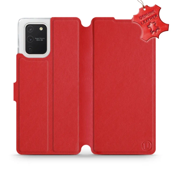 Hülle für Samsung Galaxy S10 Lite - Farbe Red Leather