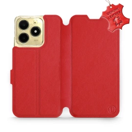 Phone Case Realme C61 - Design Red Leather