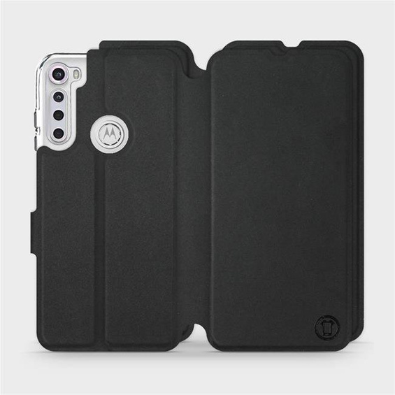 Phone Case Motorola One Fusion Plus - Design Black with Black