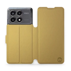 Phone Case Xiaomi POCO X6 Pro - Design Gold&Orange