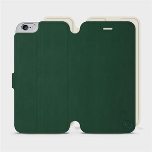 Phone Case Apple iPhone 6s Plus - Design Green with Platinum