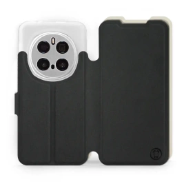 Hülle für Huawei Honor Magic7 Pro 5G - Farbe Schwarz mit Platin