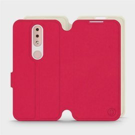 Phone Case Nokia 4.2 - Design Red with Platinum
