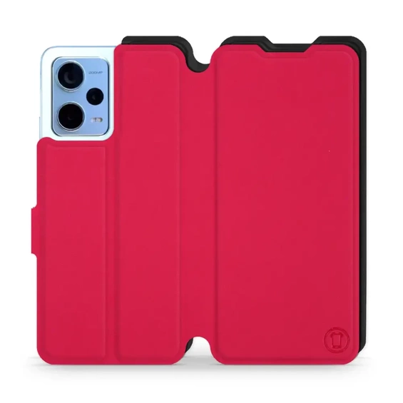 Phone Case Xiaomi Redmi Note 12 5G - Design Red with Black